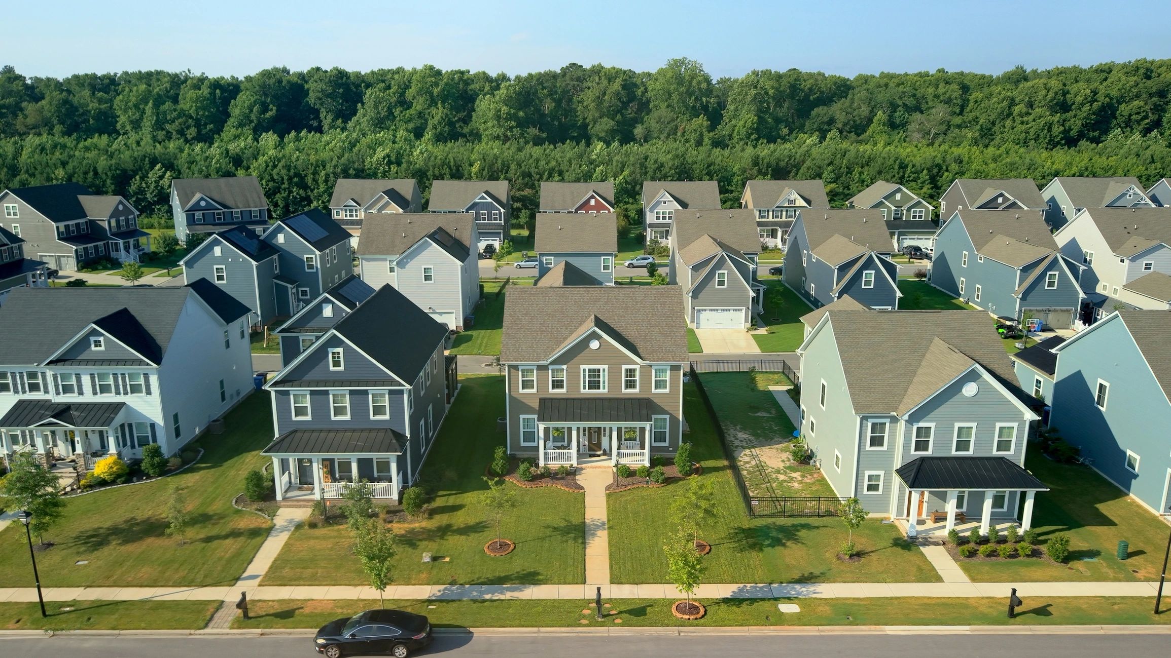 Homes in a 55 plus neighborhood